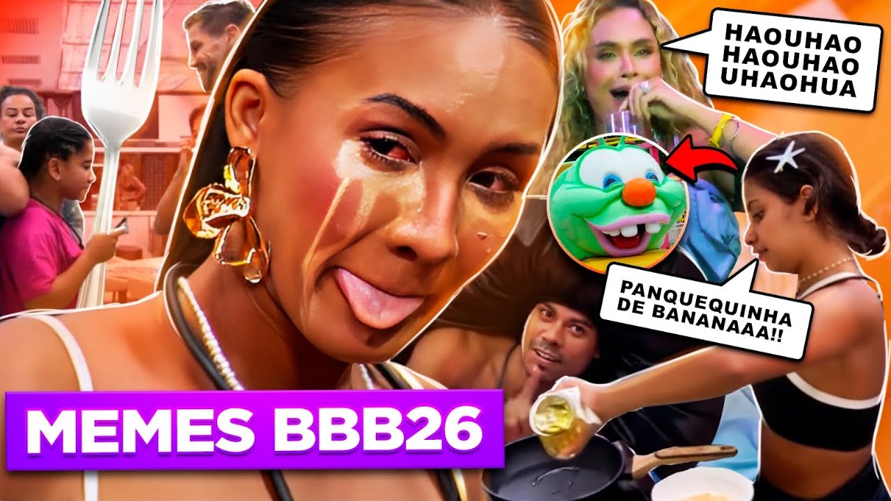 EM MEIO AO CAOS, O BBB26 ENTREGA MEMES E MOMENTOS ENGRAÇADOS | Diva Depressão