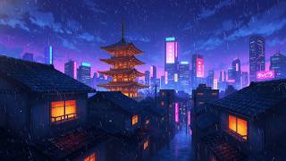 80s Lofi Rain ☕ Chill Study Music & Relaxing Beats ☔ Lofi Mix