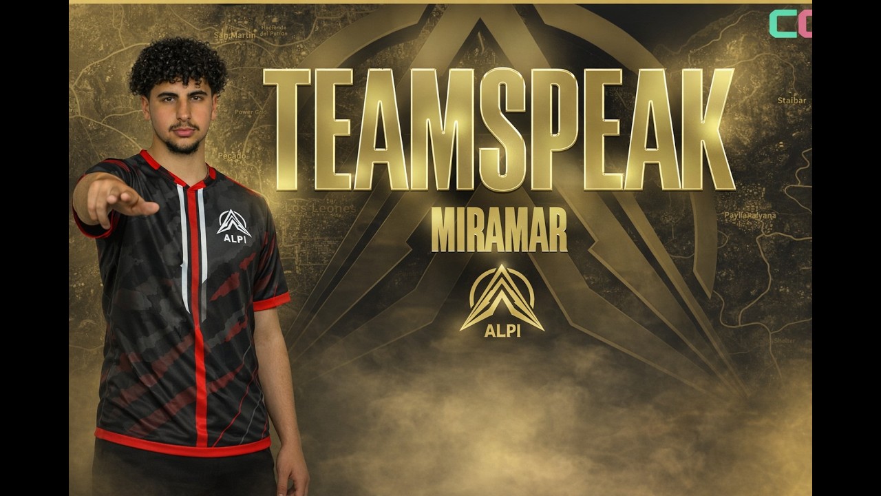 ALPI Esports TEAMSPEAK 1/2 ФИНАЛ 💯 карта MIRAMAR 🗺️ #bethefifthplayer #pubgmobile