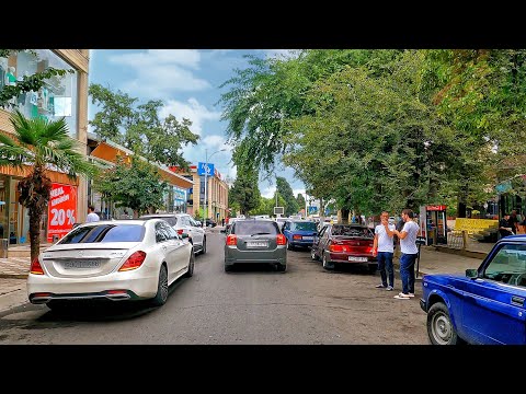 Lənkəran küçələrində Avto Tur (9 Avqust 2022) Lankaran, Driving tour Azerbaijan, Ленкорань 4k Drive