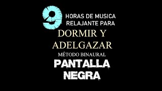 Música Para DORMIR En Pantalla Negra  03/Junio/2023