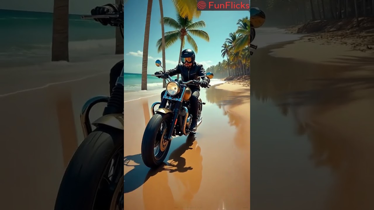 Exhilarating Beach Bike Ride: Coastal Cycling Adventure