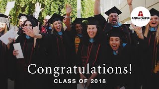 Congratulations, Class of 2018! | Azusa Pacific Winter Commencement