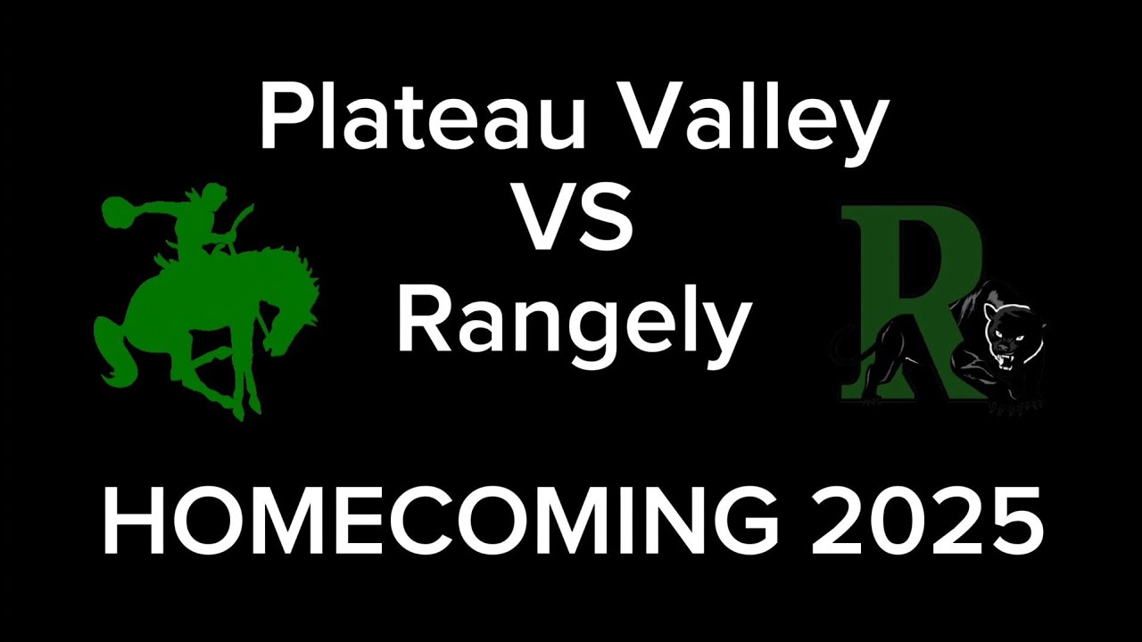 Plateau Valley Cowboys VS Rangely Panthers (10/24/25)