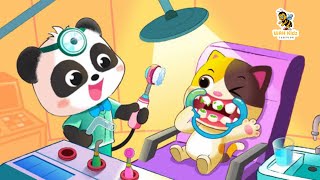 Doctor Panda Cures Baby Dinosaur's Toothache | Doctor Cartoon | Kids Songs | BabyBus
