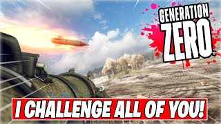 I'm Issuing You All A CHALLENGE In Generation Zero! Wealth