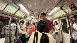 [HDR] The last full C151 trip on NSL - Marina South Pier to Jurong East