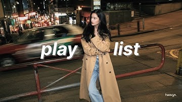 Thumbnail of playlist “chill hip-hop · r&b pop for late autumn & early winter 🌙” | cafe, study, relax, focus