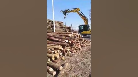 log grapple for excavator