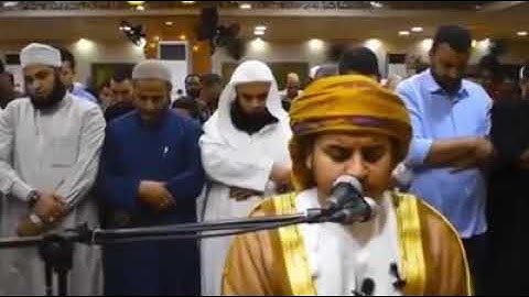 {إن الله وملائكته يصلون على النبي}💙 مزمار من مزامير داوود، القارئ هزاع البلوشي