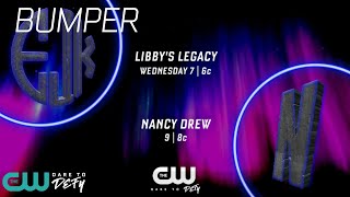 The CW Bumper: Libby's Legacy and Nancy Drew (2019)