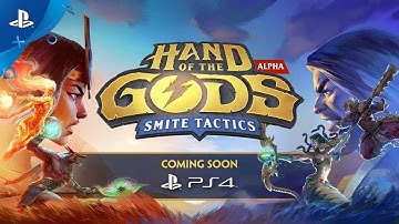Hand of the Gods: SMITE Tactics – Closed Alpha Trailer | PS4