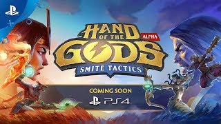 Hand of the Gods: SMITE Tactics – Closed Alpha Trailer | PS4