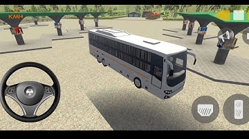 Indian Sleeper Bus Simulator 3D Game - New City - Android Gameplay driving bus first time #bus
