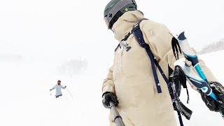 【腰までパウダー天国】ニセコ・グランヒラフを夫婦で滑る｜TAKEHIRO