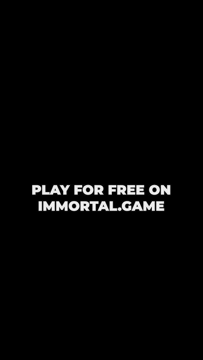Immortal Game Weekly AMA — 08/09. Hear the latest Immortal Game