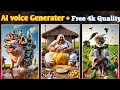 FREE All-in-One AI Tool to Create VIRAL Shorts in 4K + Realistic AI Voice! | Edimakor Trend Tool🔥