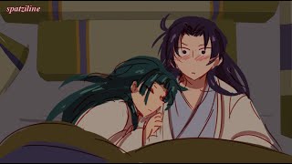 Jinshi and Maomao sleep together for the first time