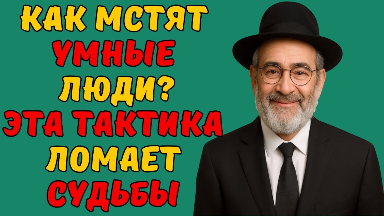 Как Мстят Умные Люди? Эта Еврейская Тактика работает всегда!