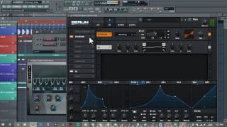 Bass sweep, Serum, Progressive psytrance  (Wormhole, Fl studio)