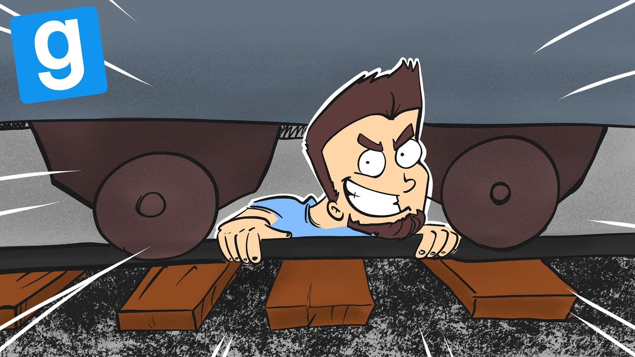 LEŻĘ POD POCIĄGIEM | Garry's mod: Prop Hunt [#167] | BLADII - YouTube