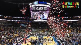 Atlantic 10 Division I (NCAA) final: Balloon Drop
