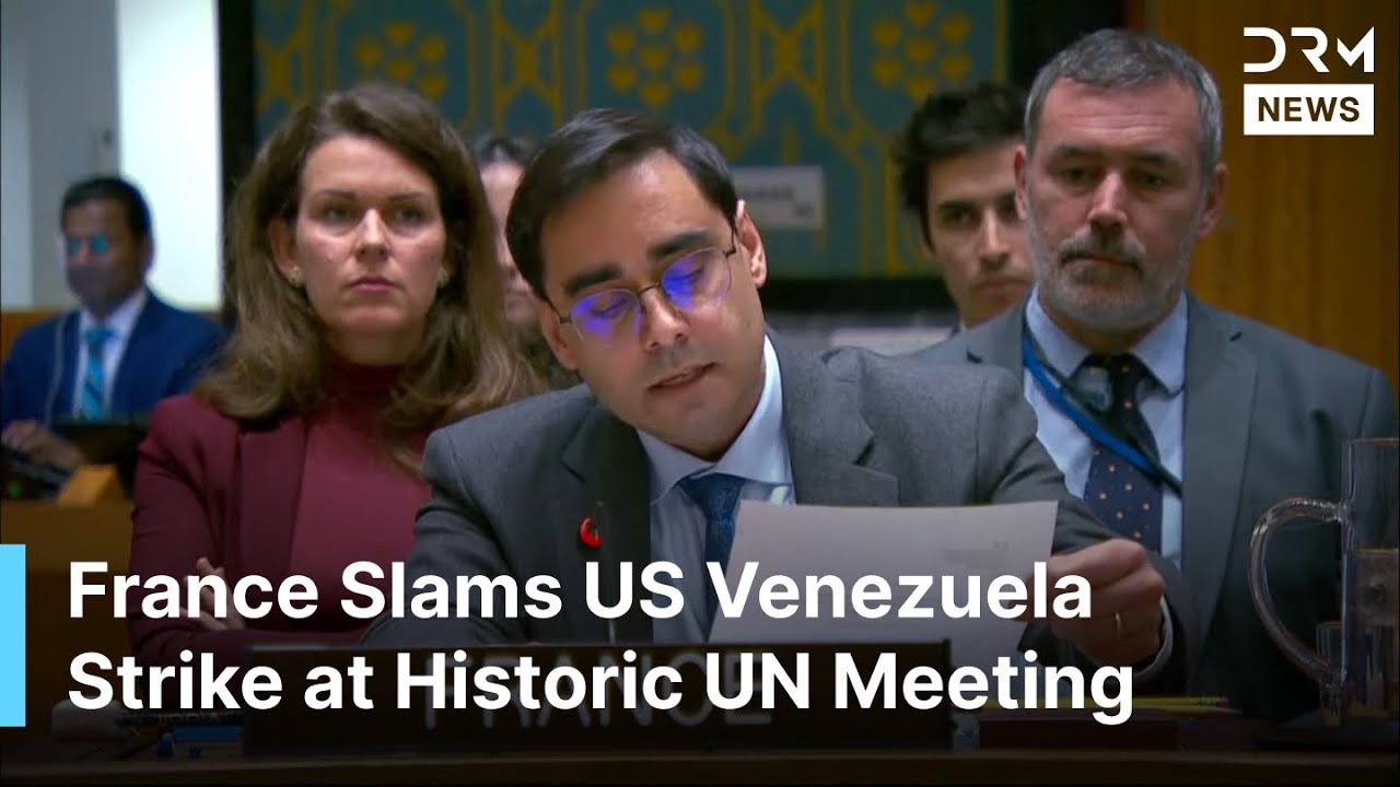 France Condemns US Capture of Maduro at UN, Warns Global Order Is Being Undermined | AC1G