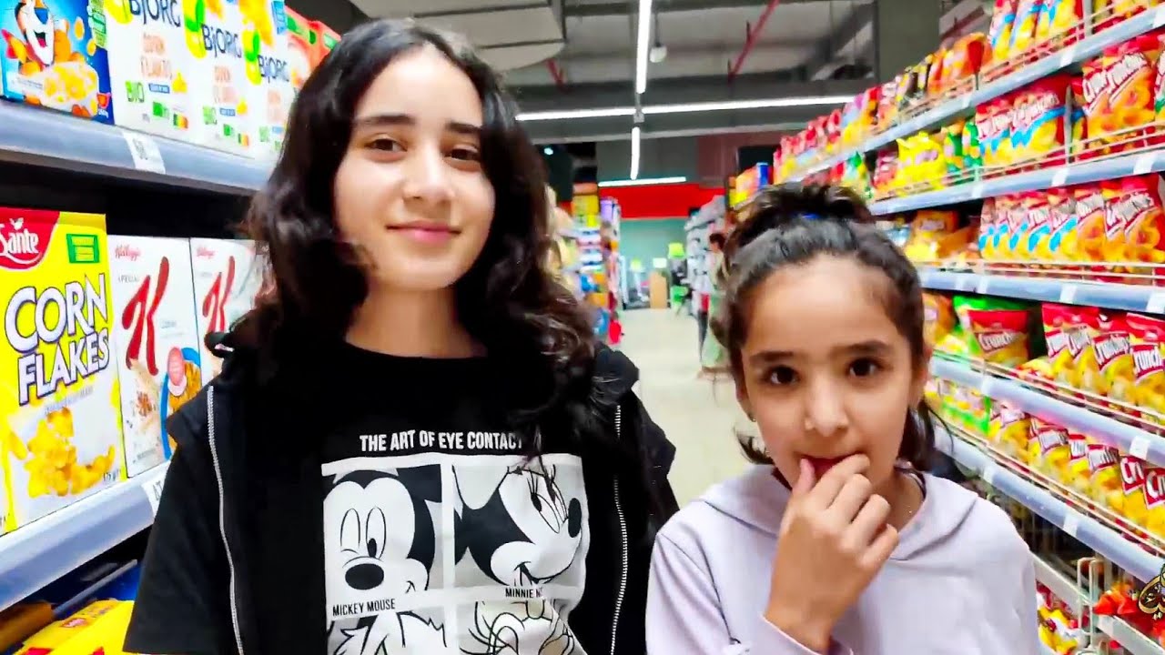 اخيرا   أعطيتهم دقيقة في السوبرماركت🤯فلست وندمت