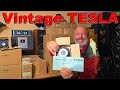 Vintage TESLA TWEETER SPEAKER ARV 3608 Test - Rare Unique NOS Not Used Old Budget SPEAKERS For Sale