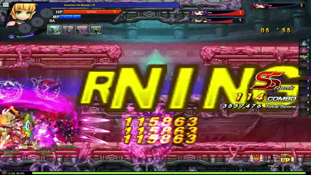 Grand Chase Classic - Lire (Post Nerf) ToD Party Play (