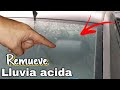 COMO REMOVER MARCAS DE AGUA EN LOS CRISTALES DE TU AUTO / LLUVIA ÁCIDA, FÁCILMENTE.