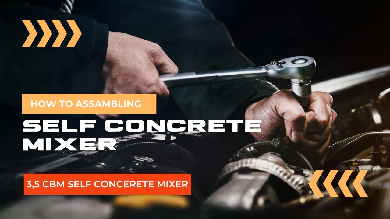 The Assembly Process of SITC Machinery Indonesia’s Self-Loading Concrete Mixer