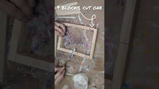 FAUX STAINED GLASS sun catcher | spring home decor | CUTE budget friendly outdoor DIY #diydecor