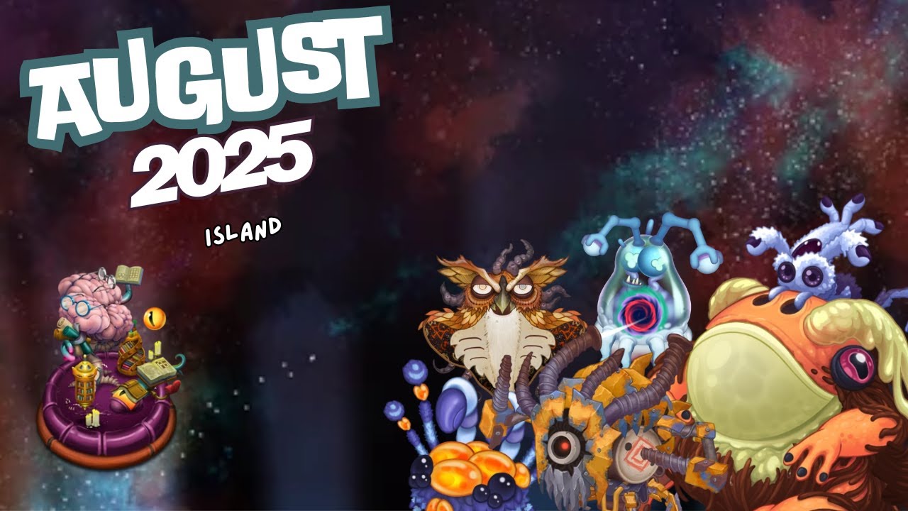 August 2025 Island | My Singing Monsters (FANMADE) - YouTube