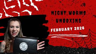 Night Worms Book Box February 2026 Unboxing | Violet Prynne