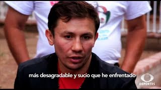 Golovkin: &quot;Canelo Es El Boxeador Mas Desagradable y Sucio Que He Enfrentado&quot;