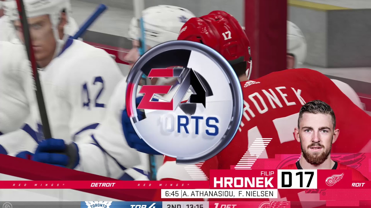 NHL 20 Xbox One X Gameplay Toronto Maple Leafs - Detroit Red Wings ...