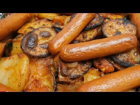 בקלי קלות- תפוחי אדמה ונקניקיות בצ'ילי