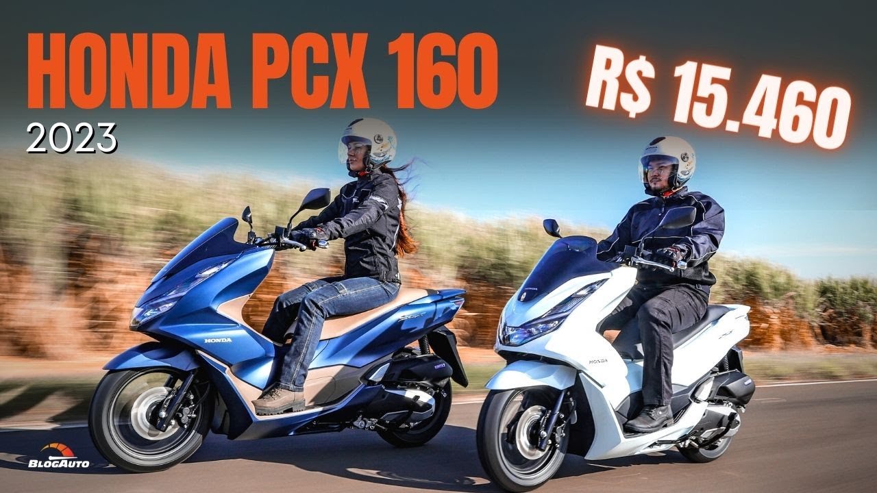HONDA PCX 2023 TODAS AS VERSÕES PCX CBS, PCX ABS e PCX DLX A PARTIR DE R$ 15.460 - BlogAuto