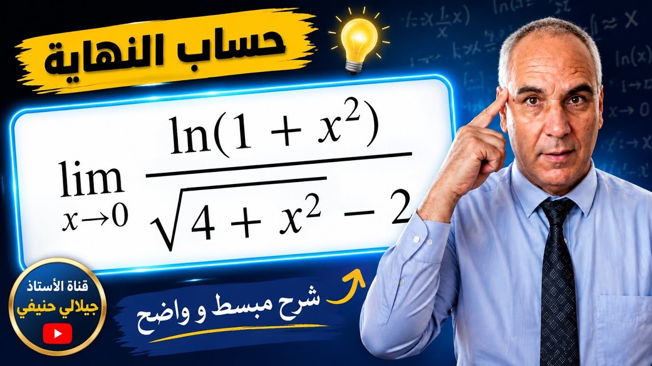 حساب النهايات لكل المستويات