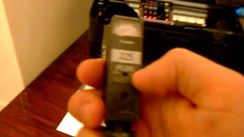 video 1 of 2. refill Canon ink cartridge PGI-225 CLI-226  ip4820 ip4920 IX6220 IX6520 MG5120 MG5220