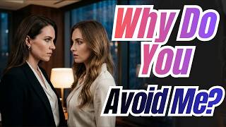 Why do you avoid me？—She locked the office door and said,Because if I touch you,I won't be able to s
