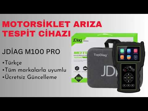 Jdiag M100 Pro Motorsiklet Arıza tespit cihazı