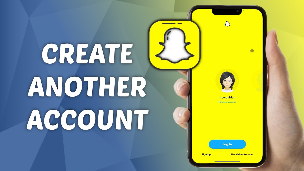 Snapchat Createaccount Ui How to Create Another Account on Snapchat if You Already Have One - YouTube