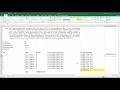 Present value of pension liability on Excel