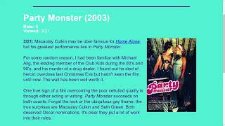 Movie Review: Party Monster (2003)