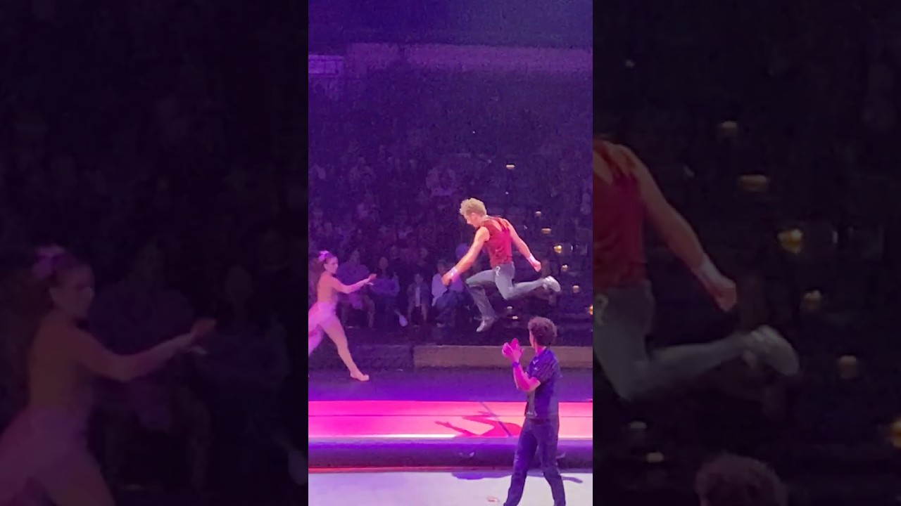 Stunning Backflips: A Circus Acrobat Showcase 