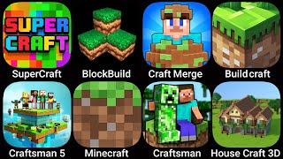 SuperCraft,BlockBuild,Craft and Merge,Build Craft,Craftsman 5,House Craft 3D,Minecraft,Craftsman screenshot 3