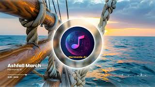 Ashfall March | Harmonia AI – Dark Orchestral March | Music for War, Dystopia & Intense Drama