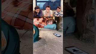 Tom Holland's reaction to this funny animated video #tomholland #funny #trytolaugh #reaction
